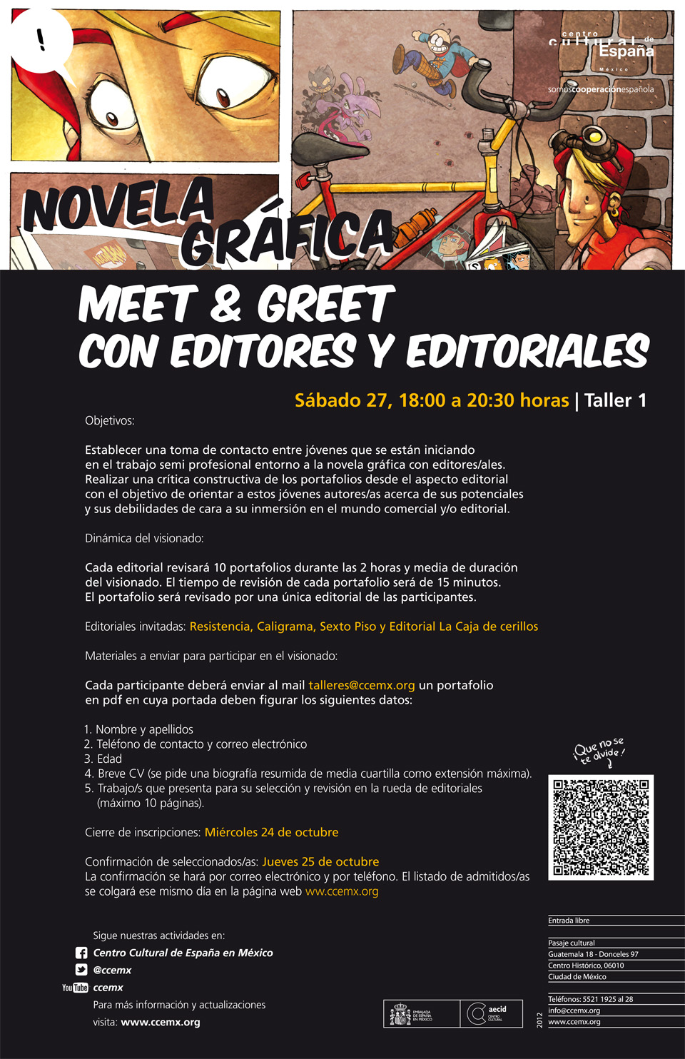 Meet and Greet con Editoriales!